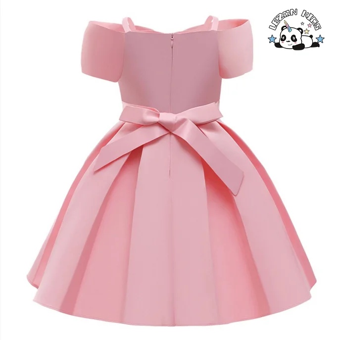 LEZONKIDS - Sweet Temperament Dress Piano Performance Costume Princess Dress Host Dress for Baby Girl